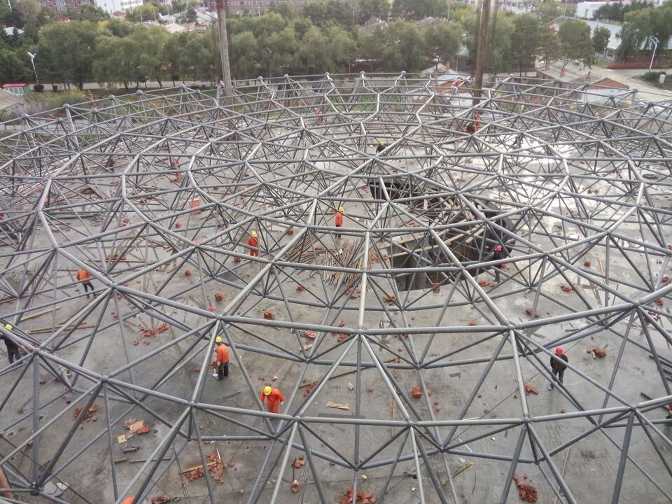 广安全民健身中心网架